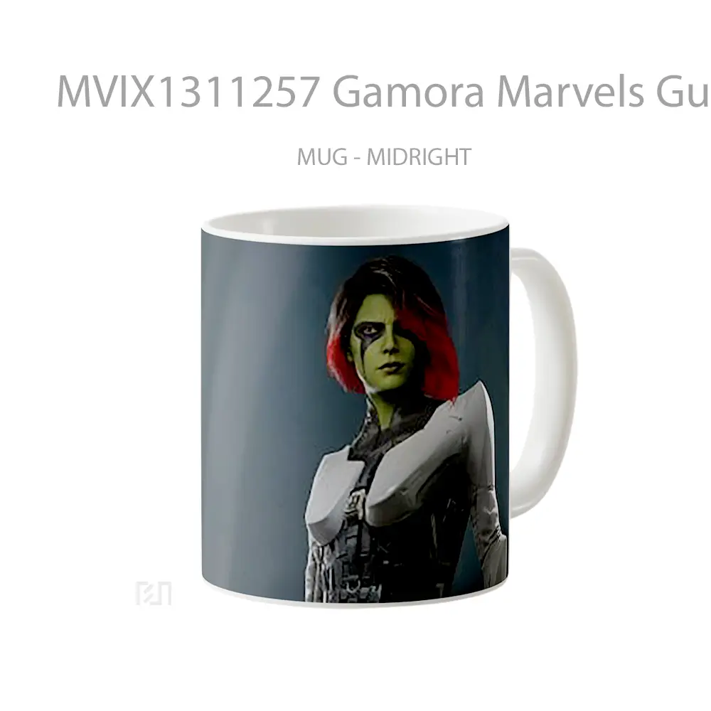Mug Gamora Marvels Guardians Of The Galaxy Gelas Superhero - All-side / Desain