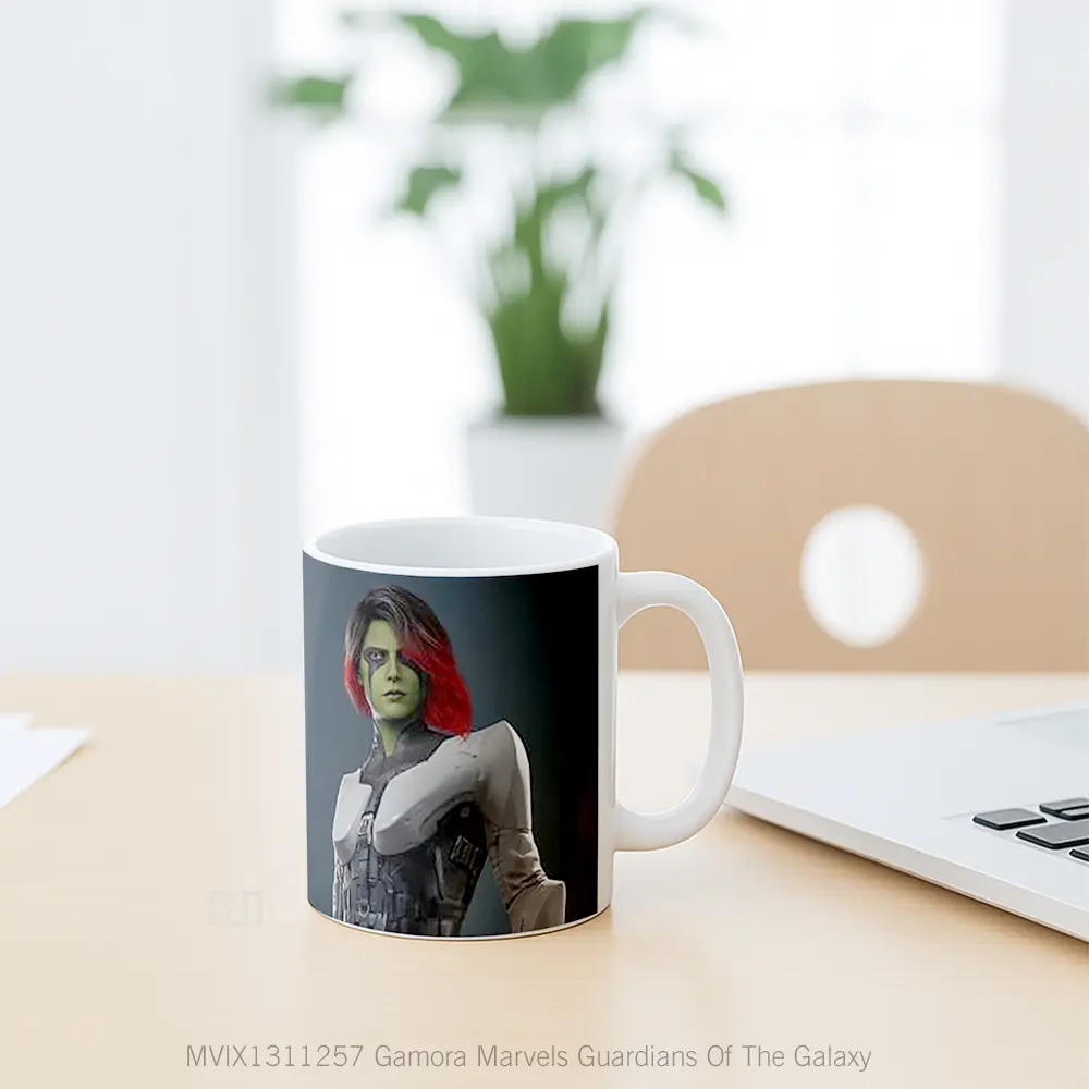 Mug Gamora Marvels Guardians Of The Galaxy Gelas Superhero - All-side / Desain