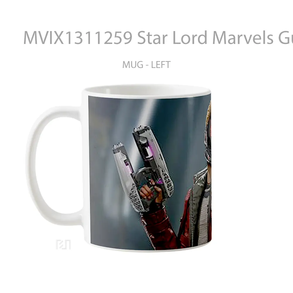 Mug Star Lord Marvels Guardians Of The Galaxy Gelas Superhero - All-side / Desain