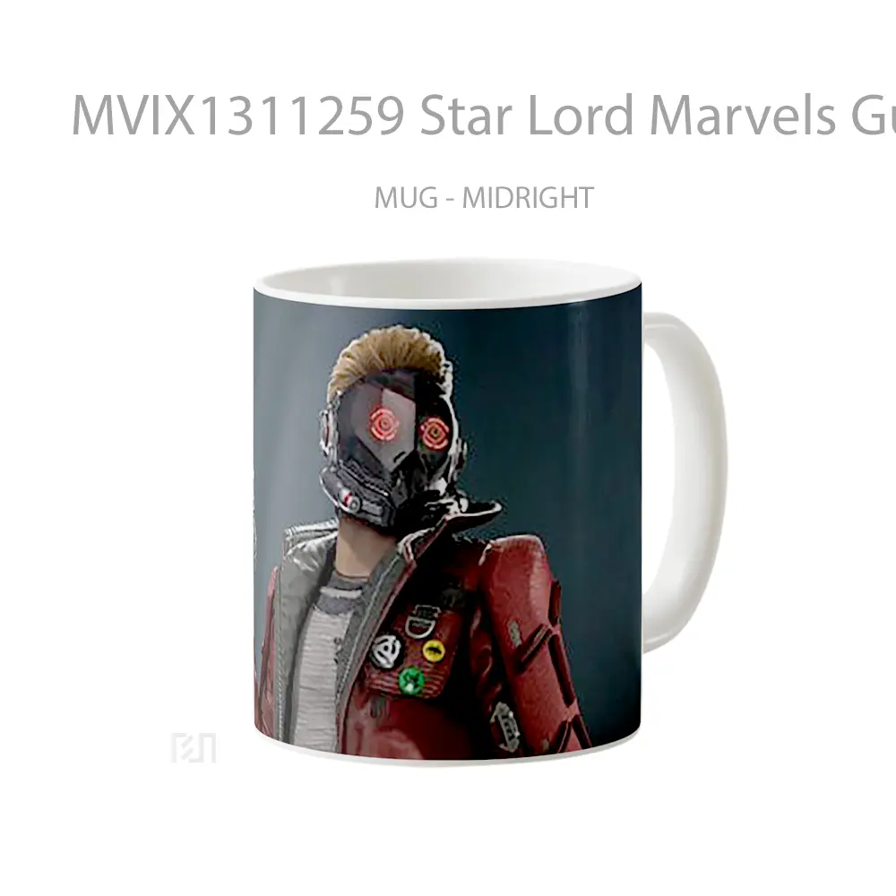 Mug Star Lord Marvels Guardians Of The Galaxy Gelas Superhero - All-side / Desain