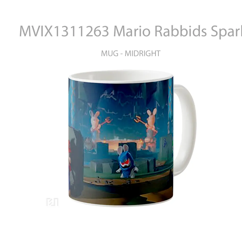 Mug Mario Rabbids Sparks Of Hope Game Cangkir Gamer - All-side / Desain