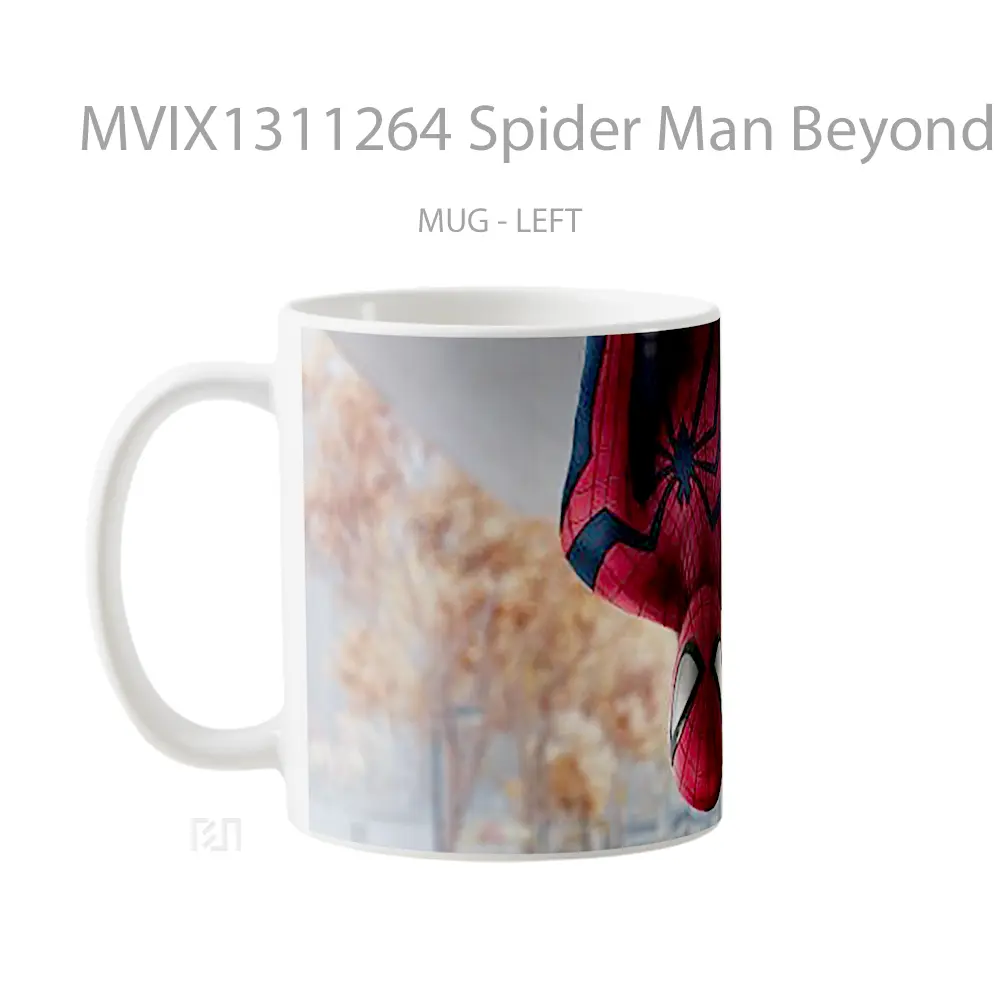 Mug Spider Man Beyond Gelas Superhero - All-side / Desain