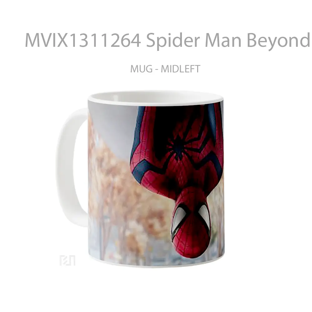 Mug Spider Man Beyond Gelas Superhero - All-side / Desain