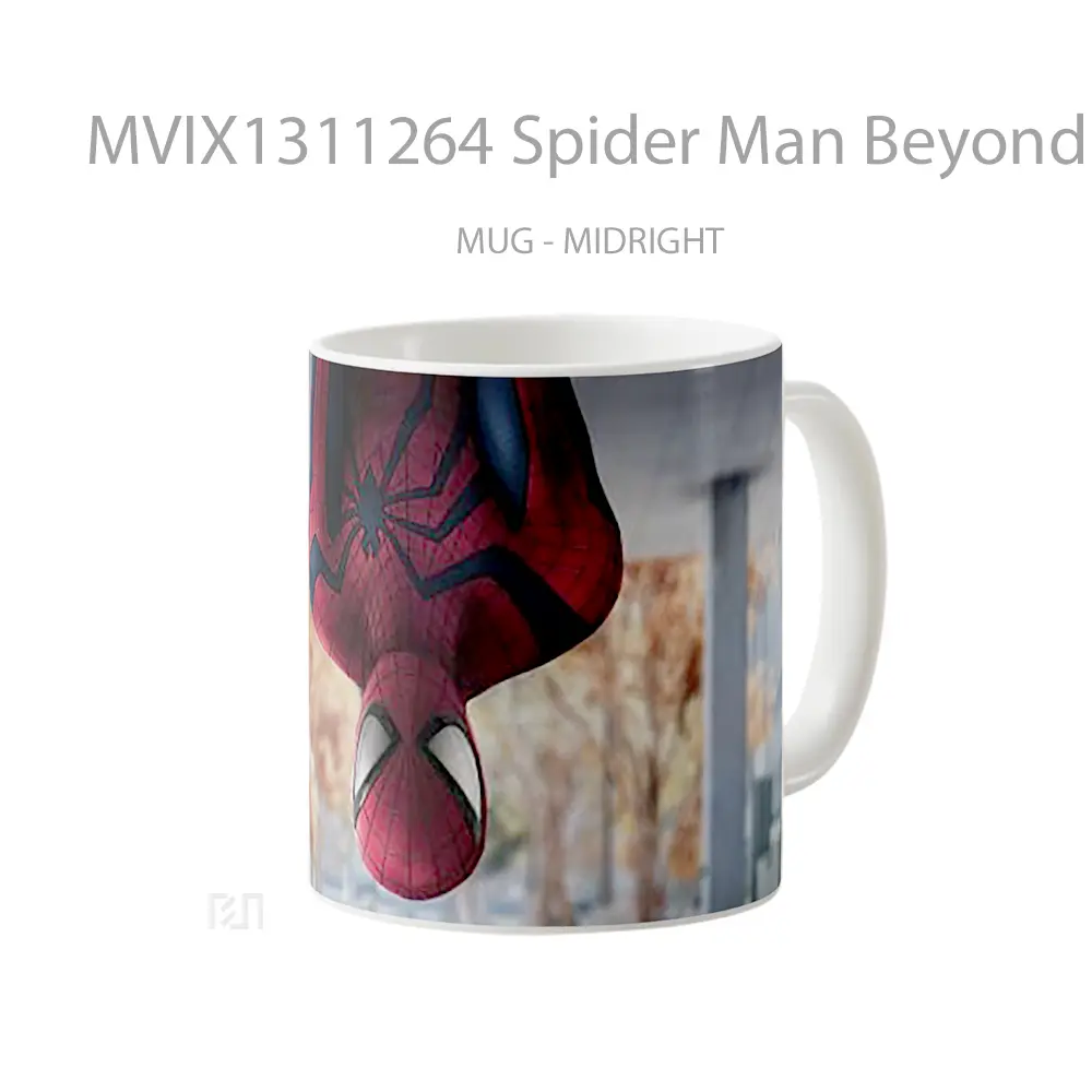 Mug Spider Man Beyond Gelas Superhero - All-side / Desain