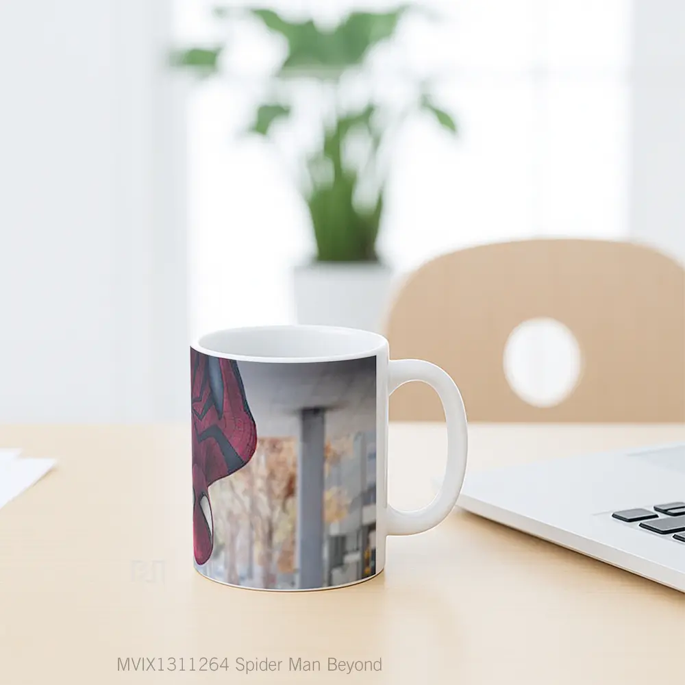 Mug Spider Man Beyond Gelas Superhero - All-side / Desain