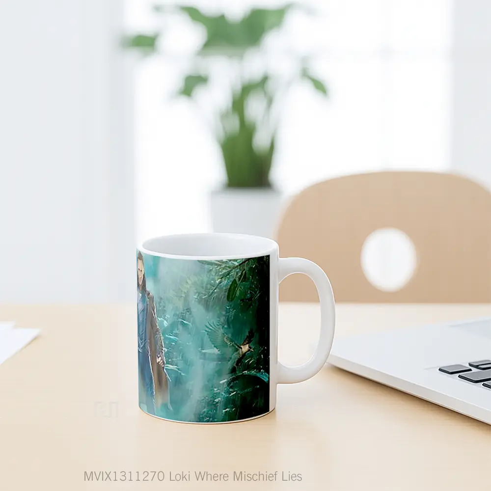 Mug Loki Where Mischief Lies Gelas Superhero - All-side / Desain