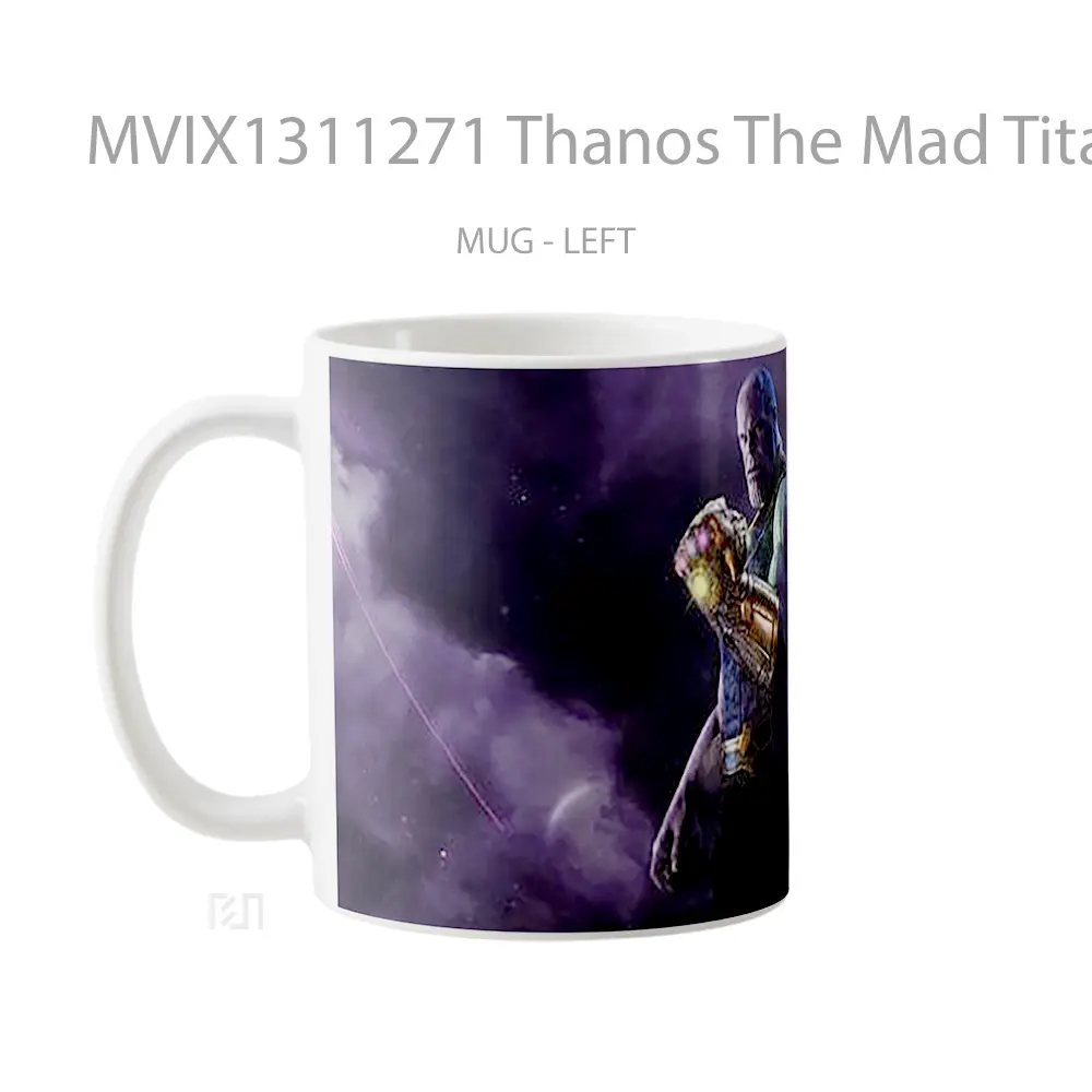 Mug Thanos The Mad Titan Gelas Keramik Unik - All-side / Desain