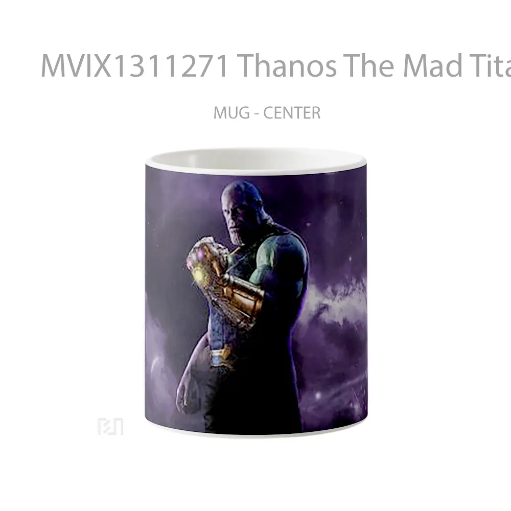 Mug Thanos The Mad Titan Gelas Keramik Unik