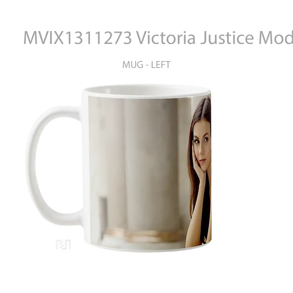 Mug Victoria Justice Modeliste Magazine Fanart Gelas Keramik Unik - All-side / Desain