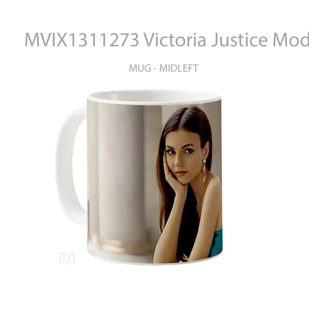 Mug Victoria Justice Modeliste Magazine Fanart Gelas Keramik Unik - All-side / Desain