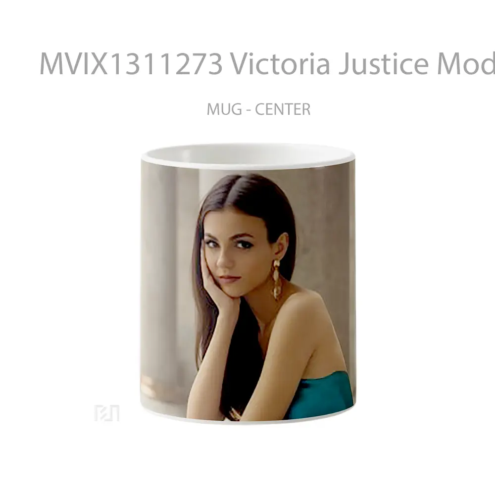 Mug Victoria Justice Modeliste Magazine Fanart Gelas Keramik Unik