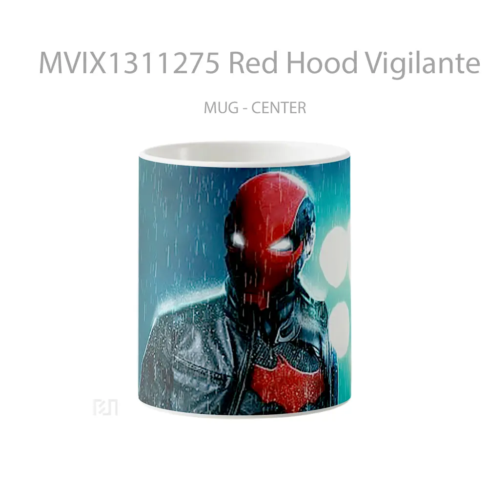 Mug Red Hood Vigilante Gelas Superhero