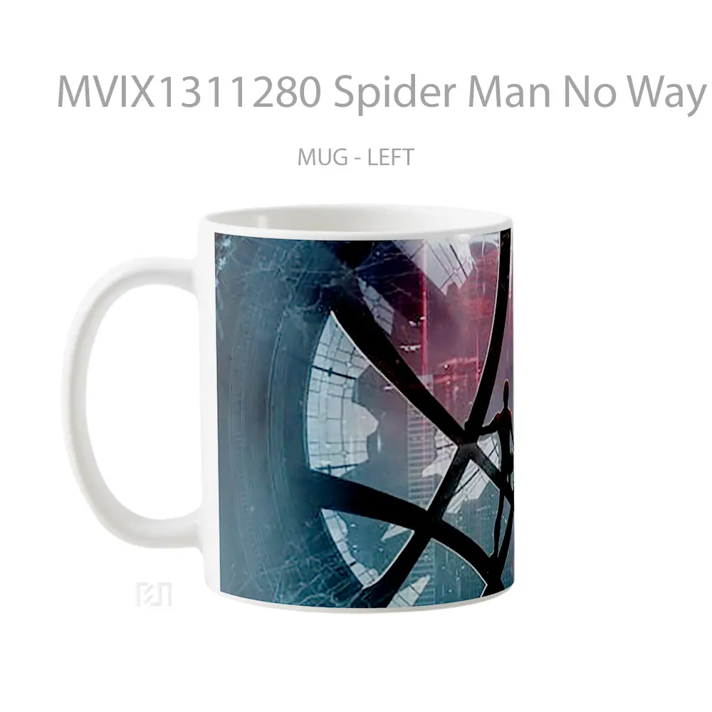 Mug Spider Man No Way Home Artwork Gelas Superhero - All-side / Desain