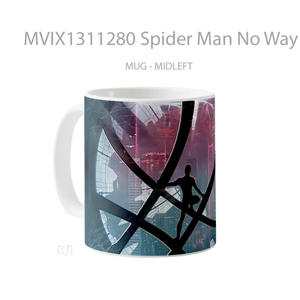Mug Spider Man No Way Home Artwork Gelas Superhero - All-side / Desain