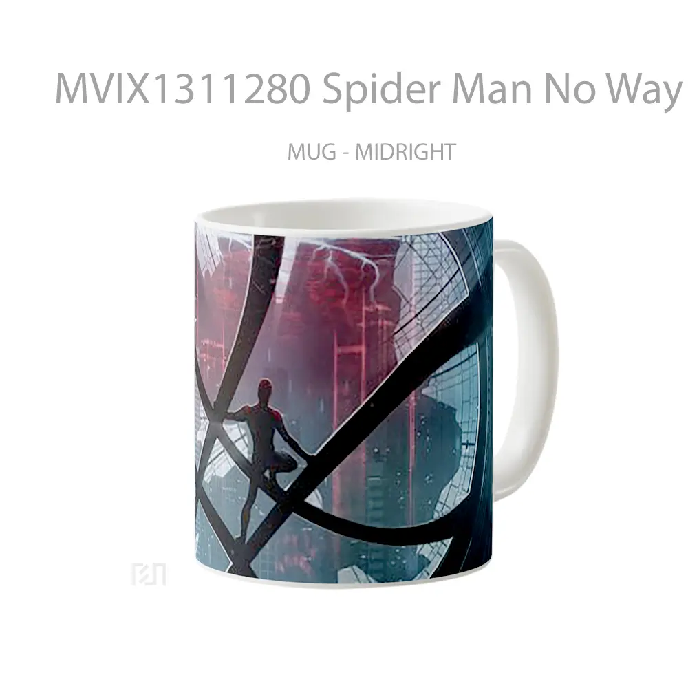 Mug Spider Man No Way Home Artwork Gelas Superhero - All-side / Desain