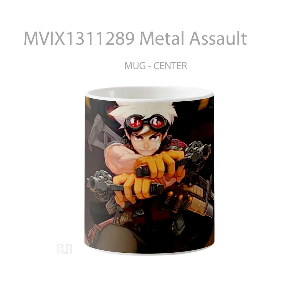 Mug Metal Assault Gelas Keramik Unik