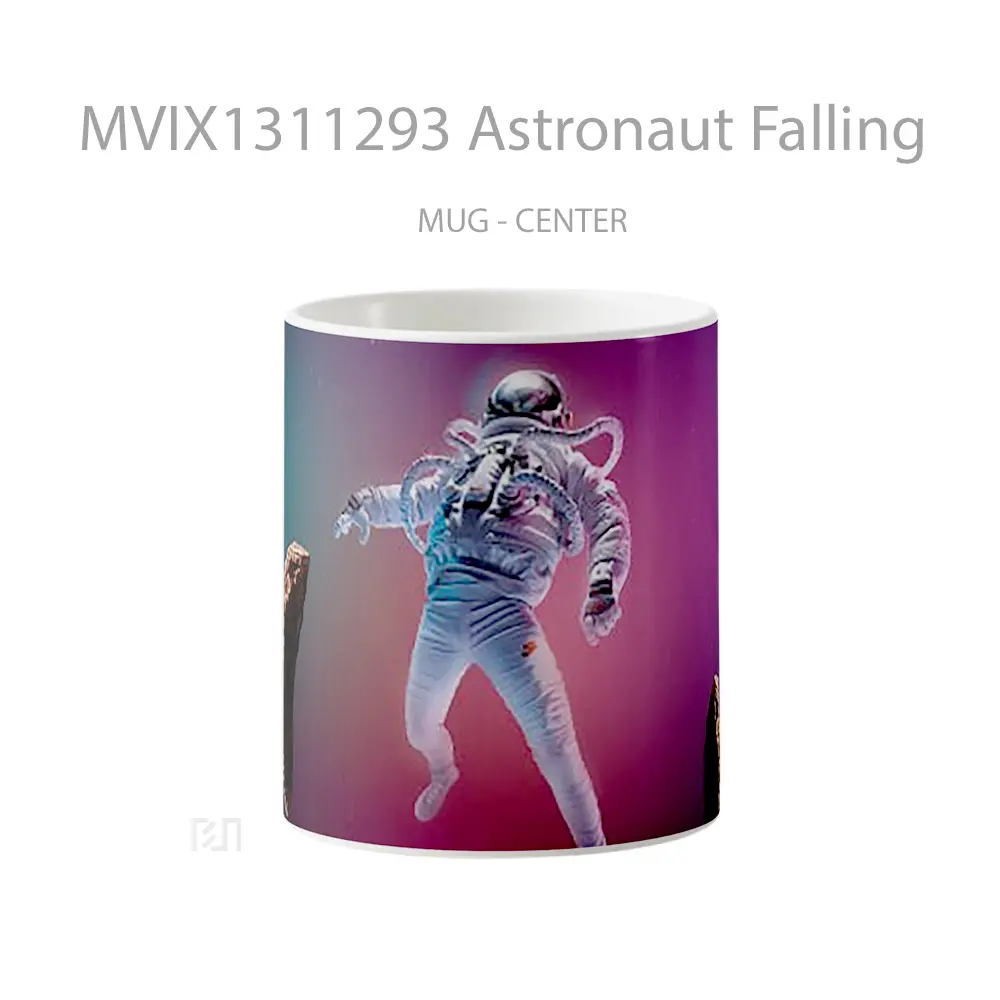 Mug Astronaut Falling Gelas Astronomi