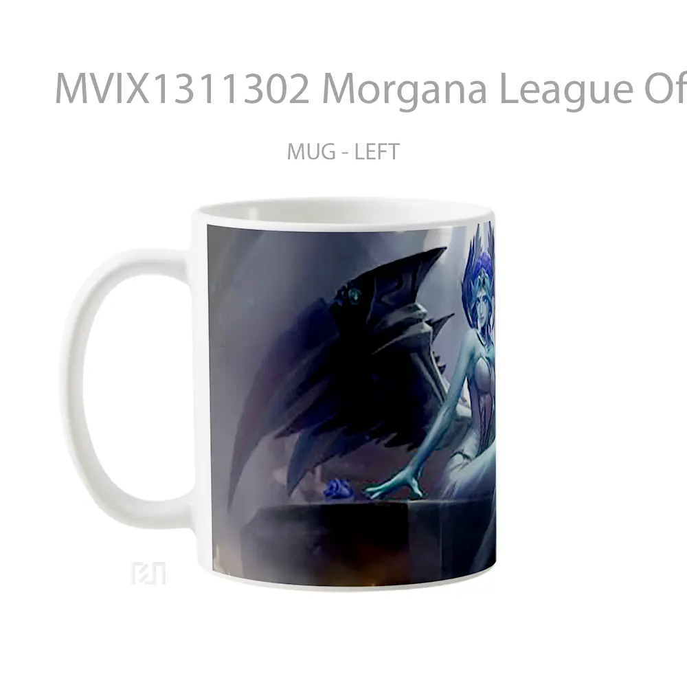 Mug Morgana League Of Legends Cangkir Gamer - All-side / Desain