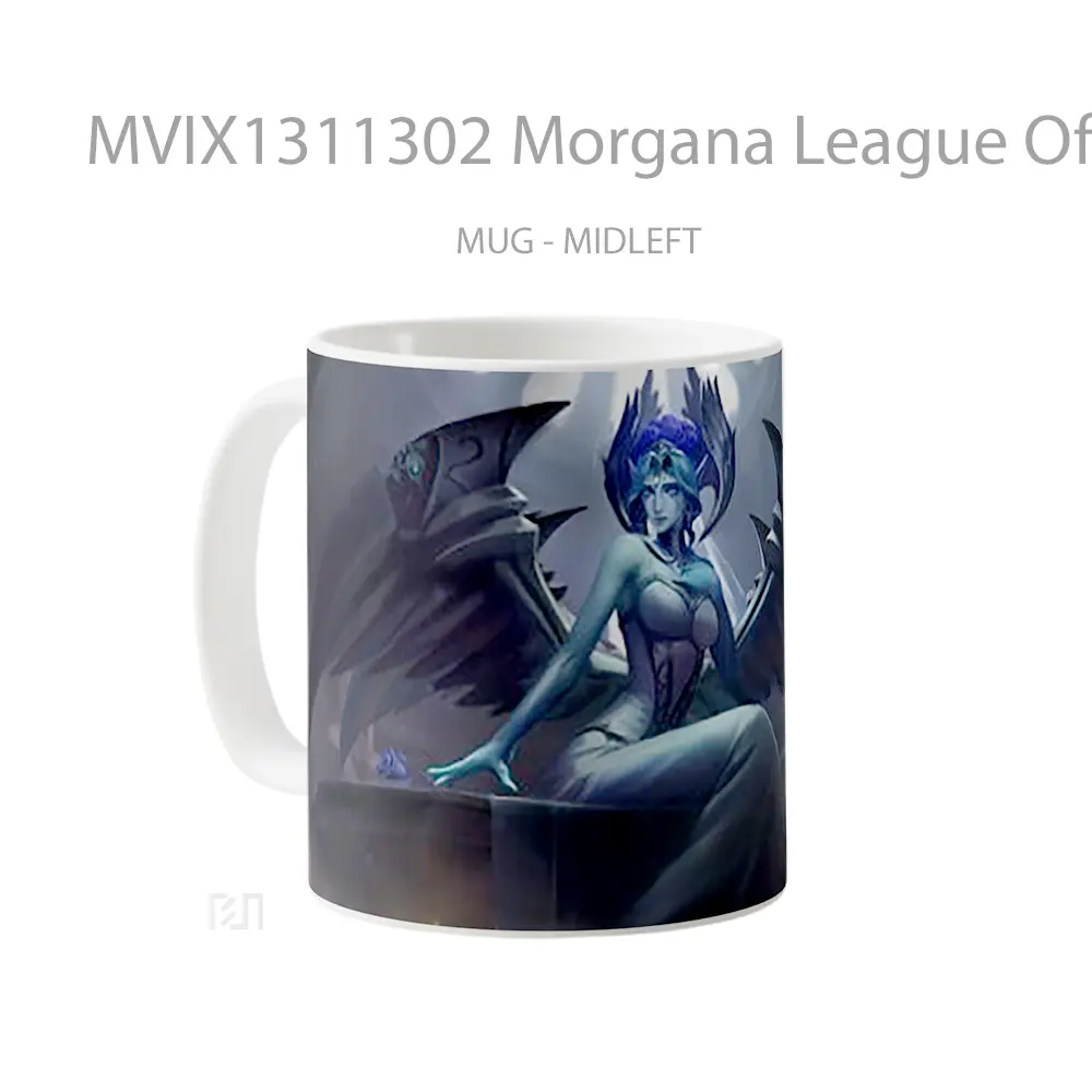Mug Morgana League Of Legends Cangkir Gamer - All-side / Desain