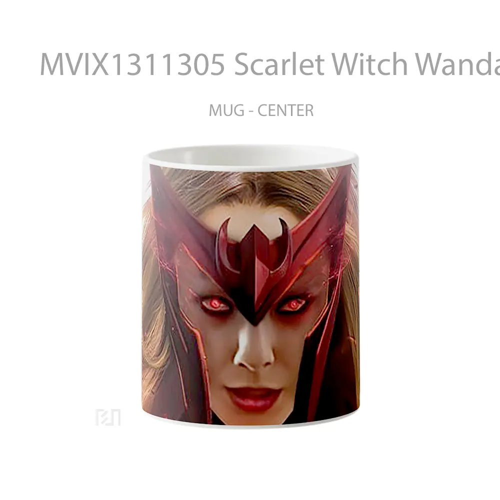 Mug Scarlet Witch Wanda Gelas Superhero
