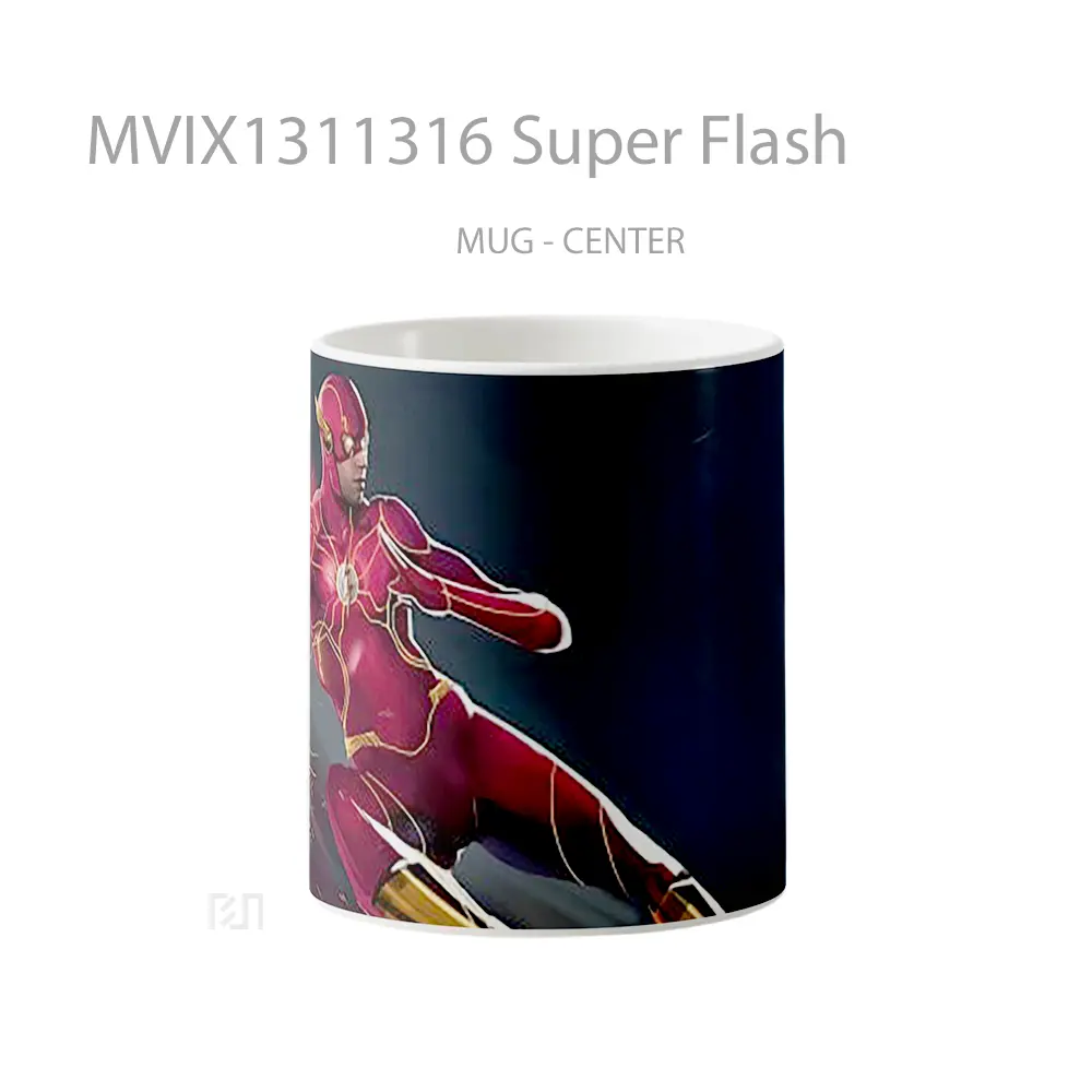 Mug Super Flash Gelas Superhero