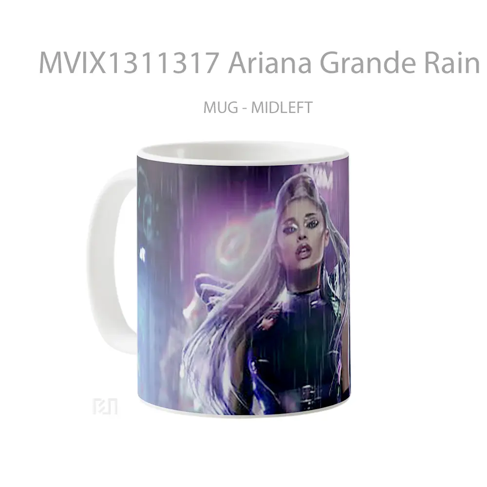 Mug Ariana Grande Rain On Me Gelas Selebriti - All-side / Desain