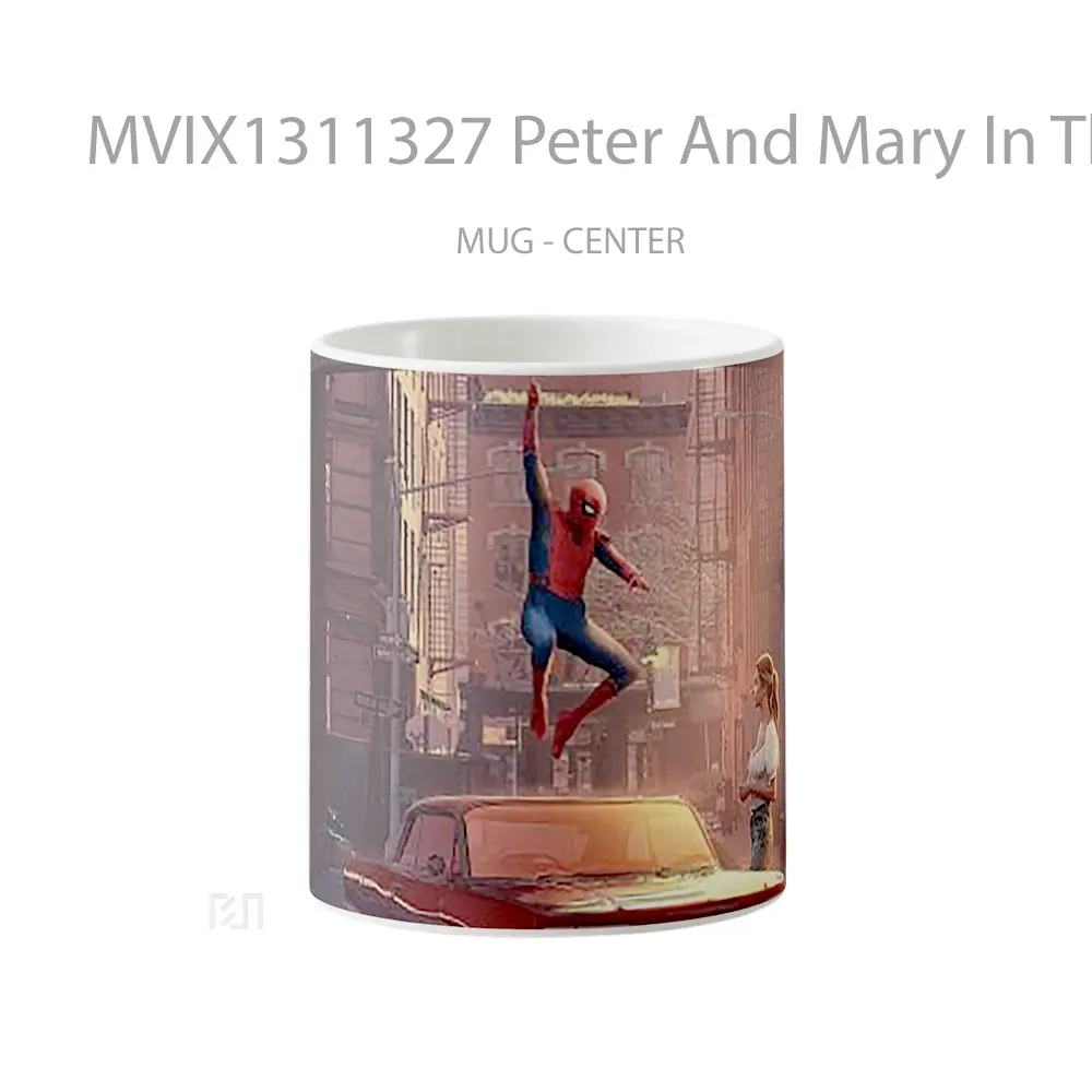 Mug Peter And Mary In The City Gelas Keramik Unik