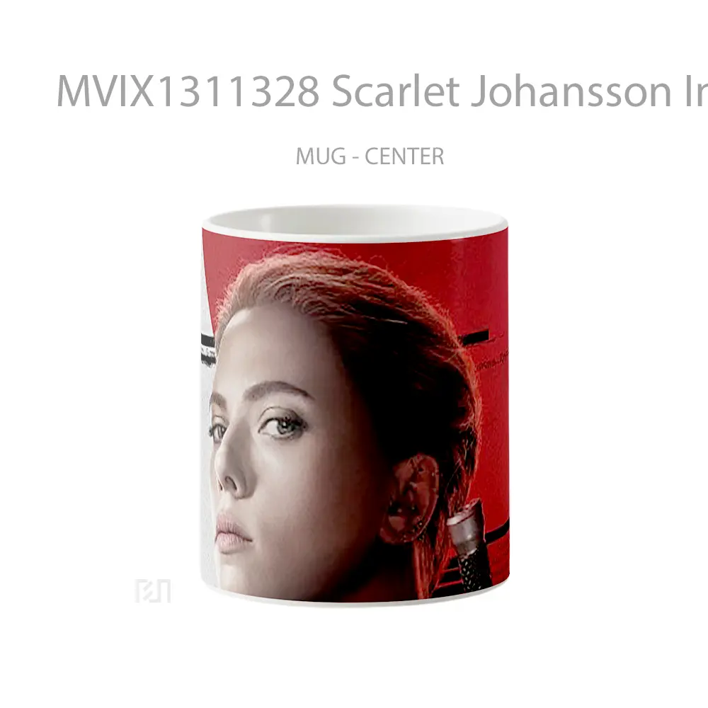 Mug Scarlet Johansson In Black Widow Gelas Superhero