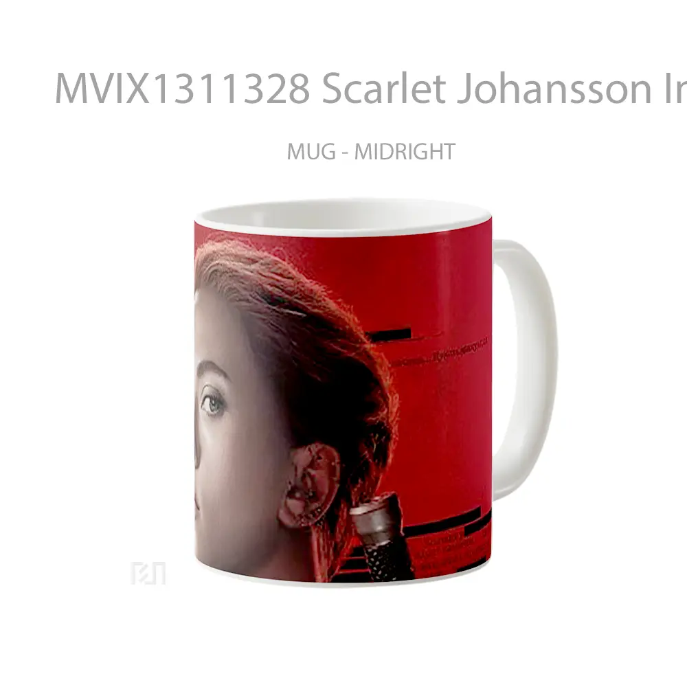 Mug Scarlet Johansson In Black Widow Gelas Superhero - All-side / Desain