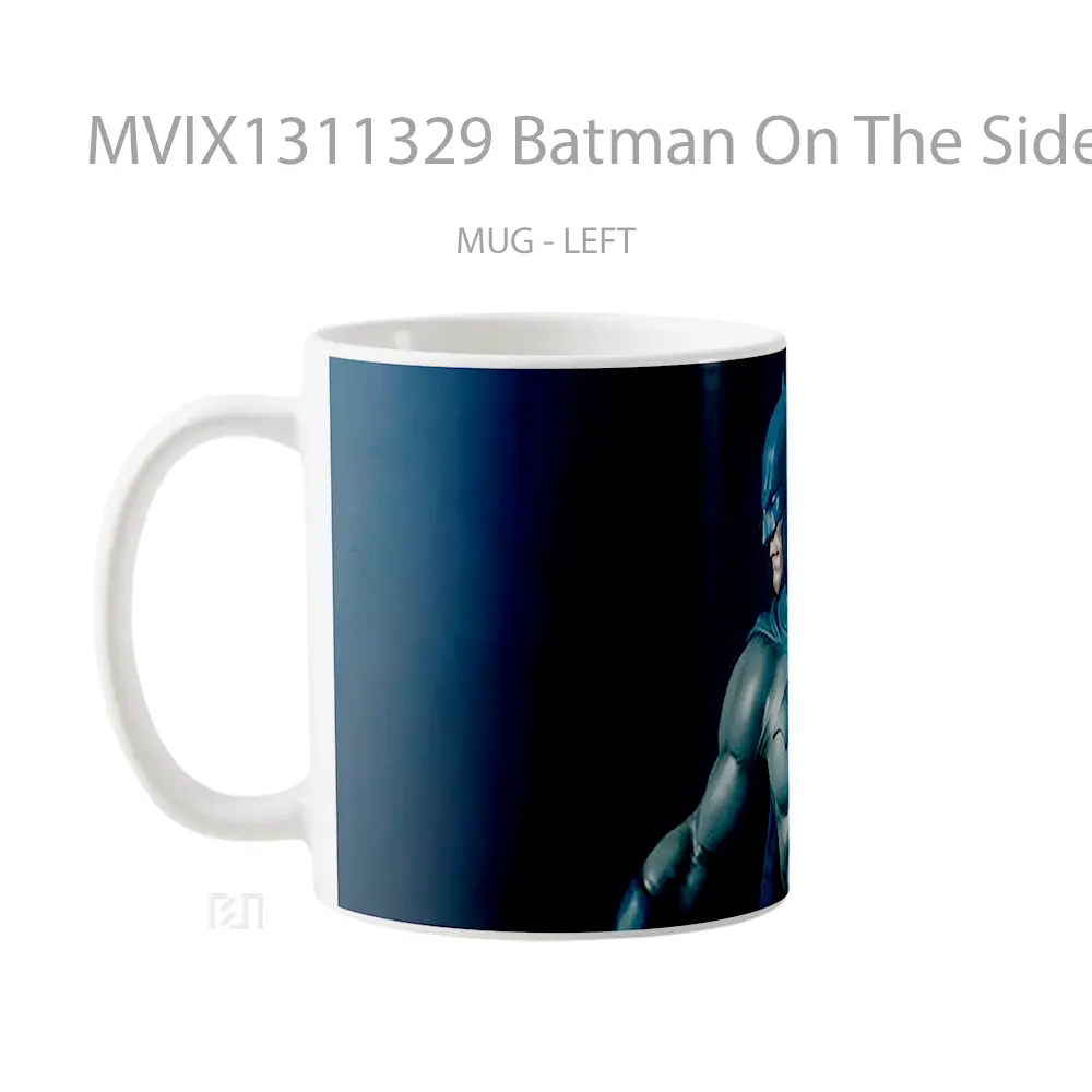 Mug Batman On The Side Gelas Superhero - All-side / Desain