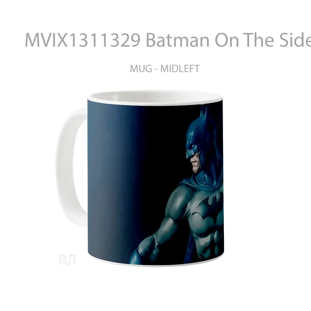 Mug Batman On The Side Gelas Superhero - All-side / Desain