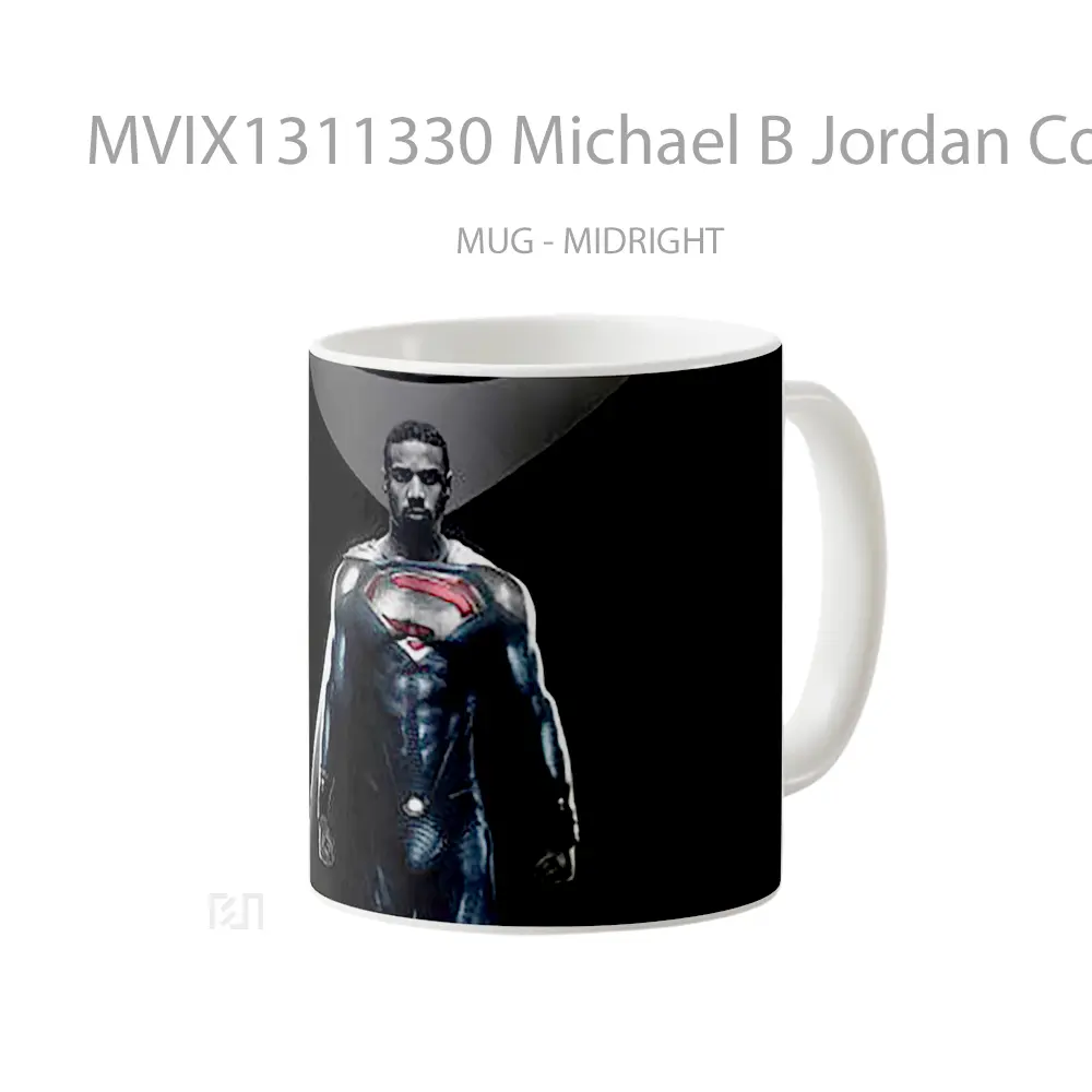 Mug Michael B Jordan Como Val Zod Superman Gelas Superhero - All-side / Desain