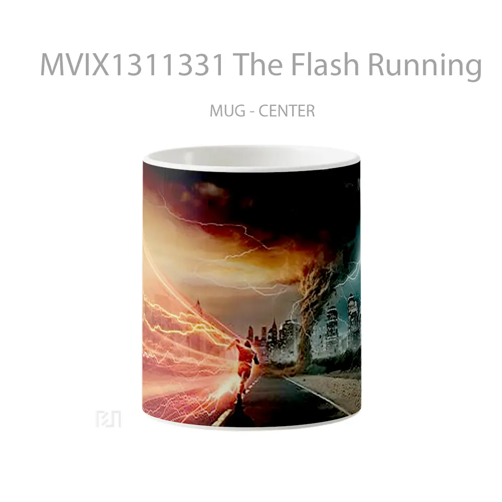 Mug The Flash Running Gelas Superhero