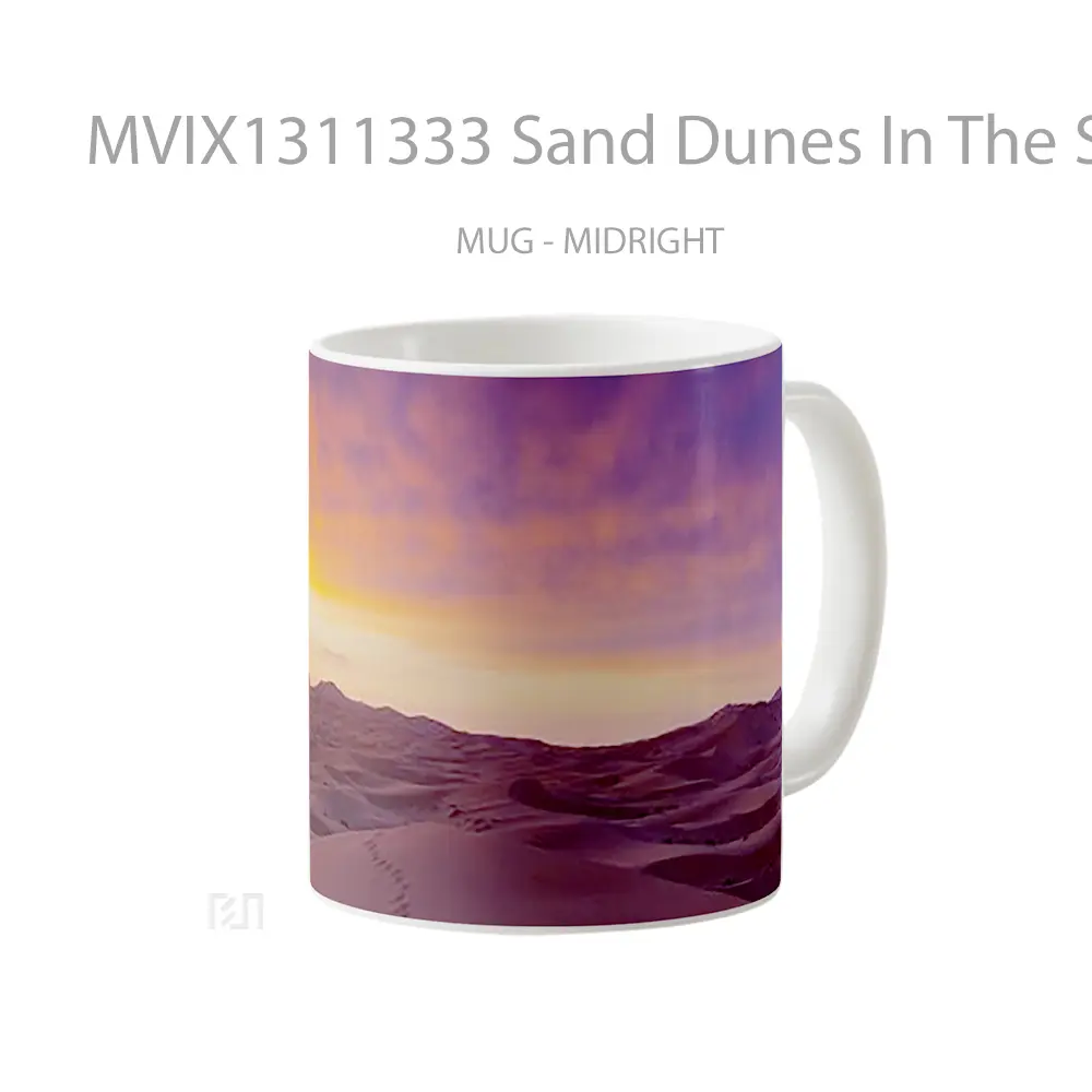 Mug Sand Dunes In The Sahara Gelas Keramik Unik - All-side / Desain