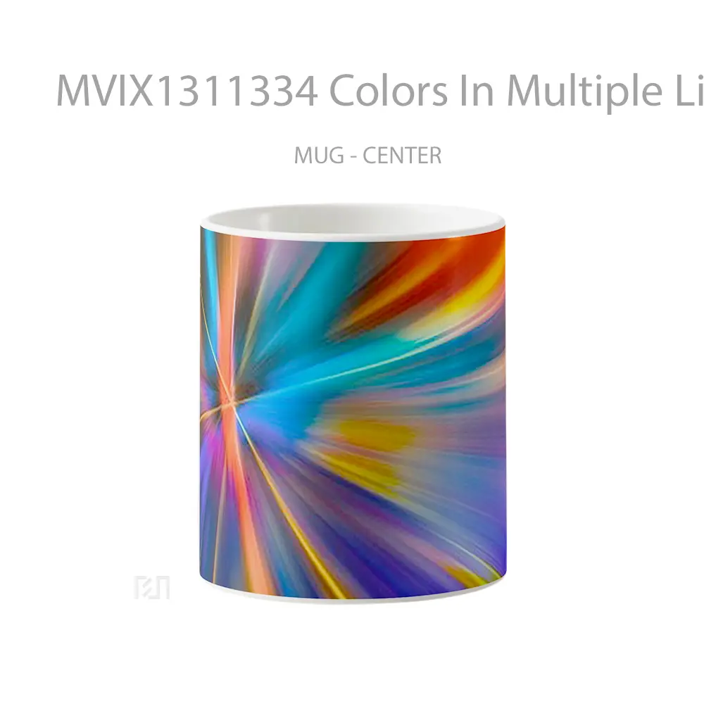 Mug Colors In Multiple Lights Gelas Keramik Unik