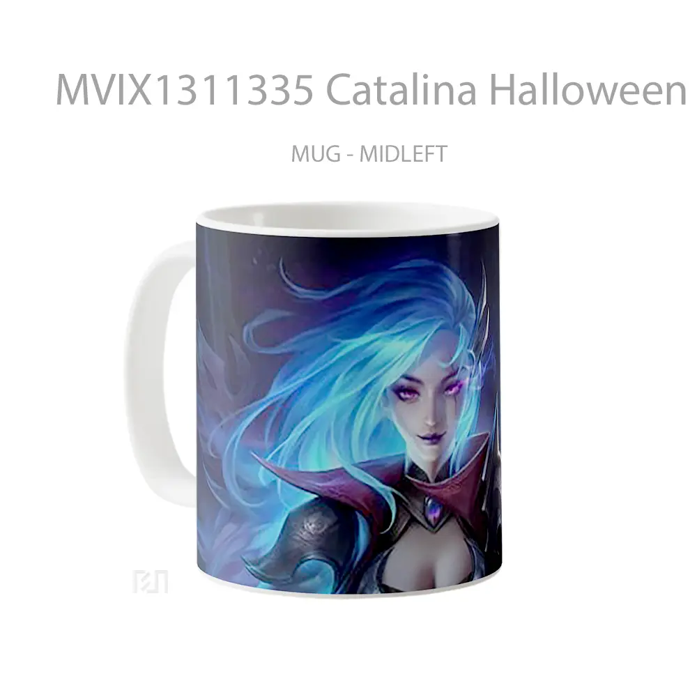 Mug Catalina Halloween League Of Legends Cangkir Gamer - All-side / Desain