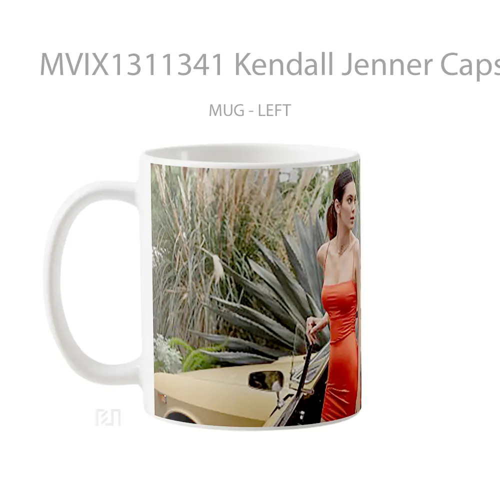 Mug Kendall Jenner Capsule Collection Gelas Selebriti - All-side / Desain