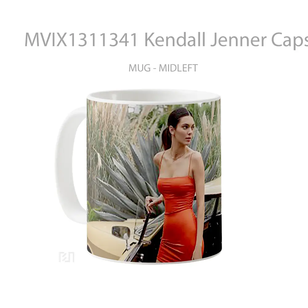 Mug Kendall Jenner Capsule Collection Gelas Selebriti - All-side / Desain