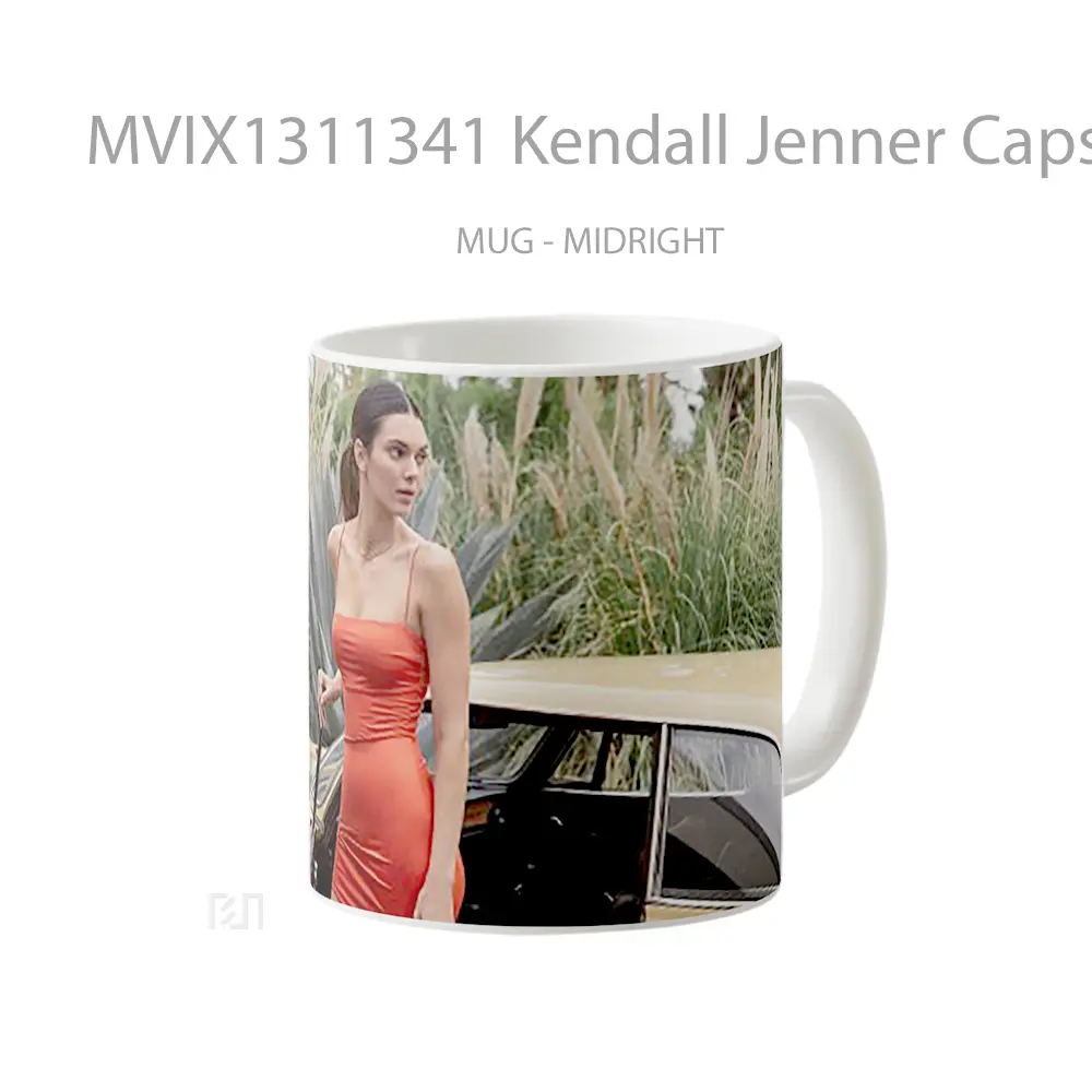 Mug Kendall Jenner Capsule Collection Gelas Selebriti - All-side / Desain