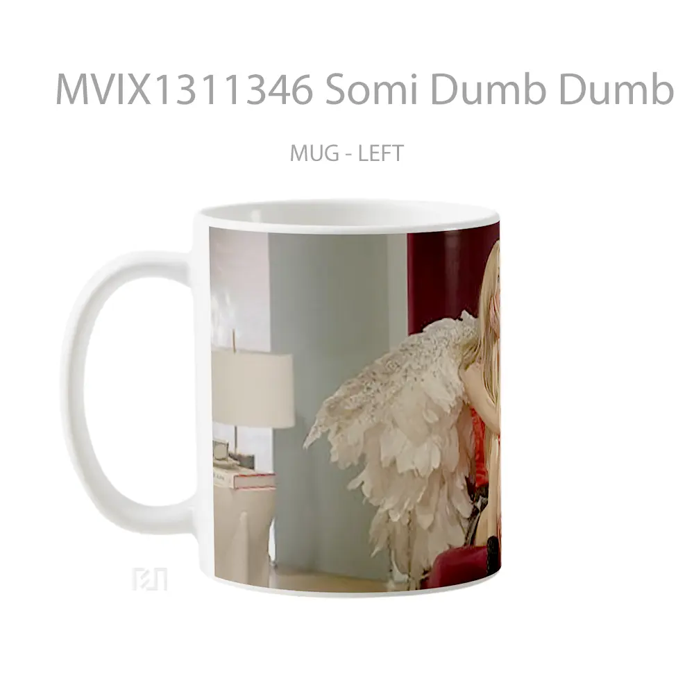 Mug Somi Dumb Dumb Gelas Keramik Unik - All-side / Desain
