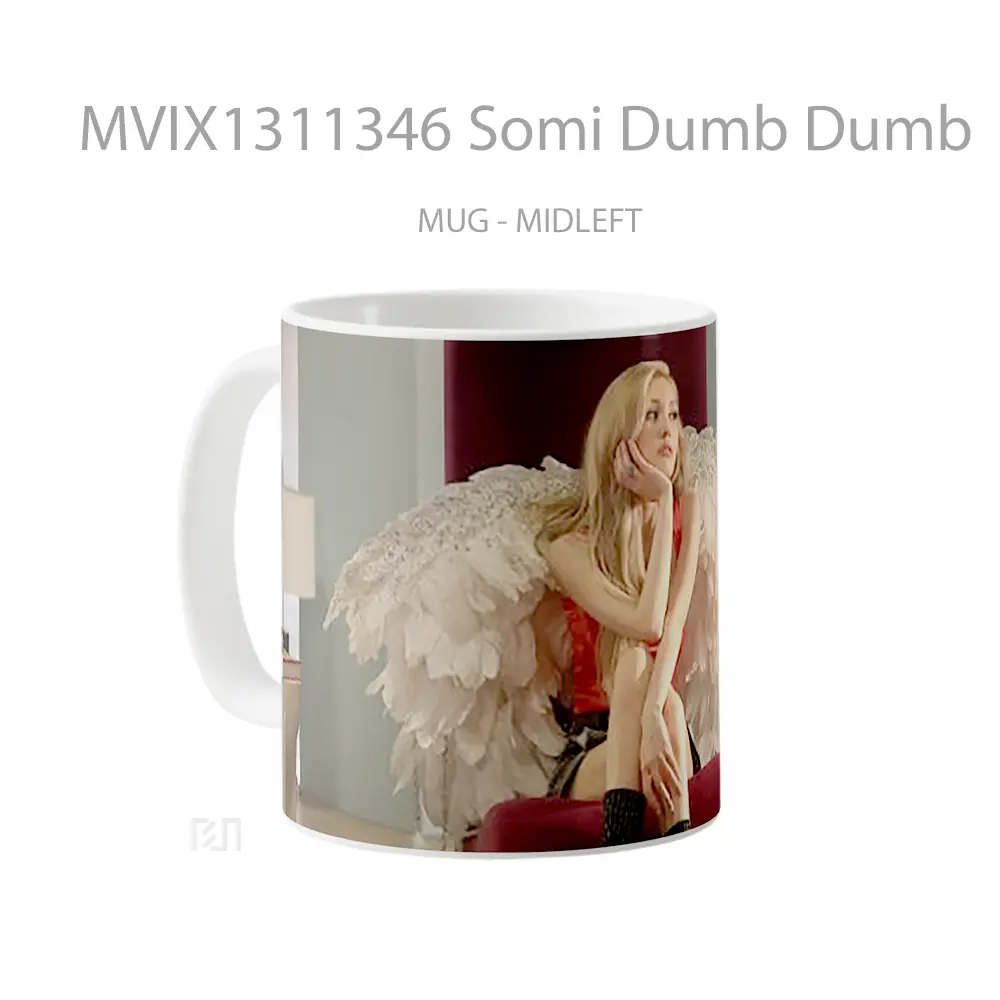 Mug Somi Dumb Dumb Gelas Keramik Unik - All-side / Desain
