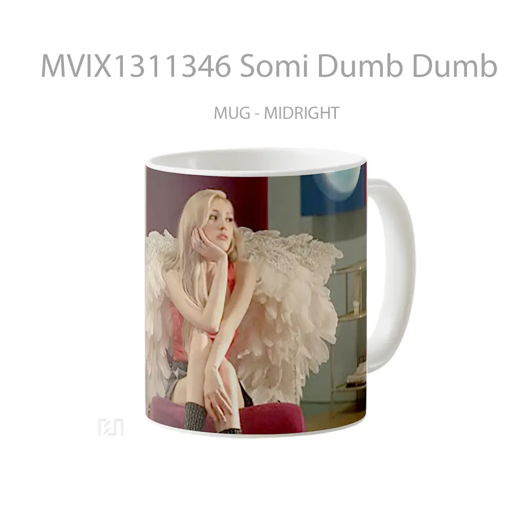 Mug Somi Dumb Dumb Gelas Keramik Unik - All-side / Desain