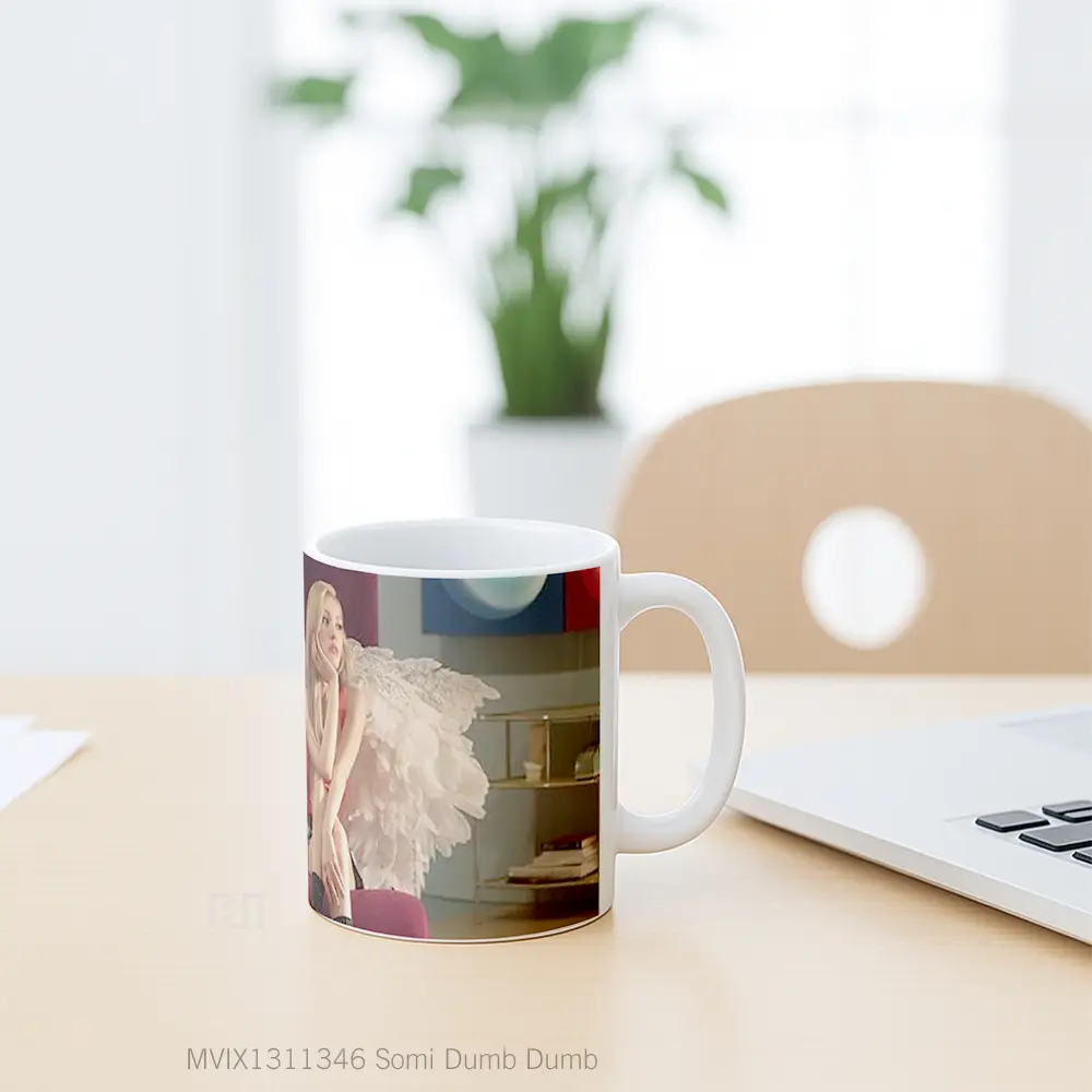 Mug Somi Dumb Dumb Gelas Keramik Unik - All-side / Desain