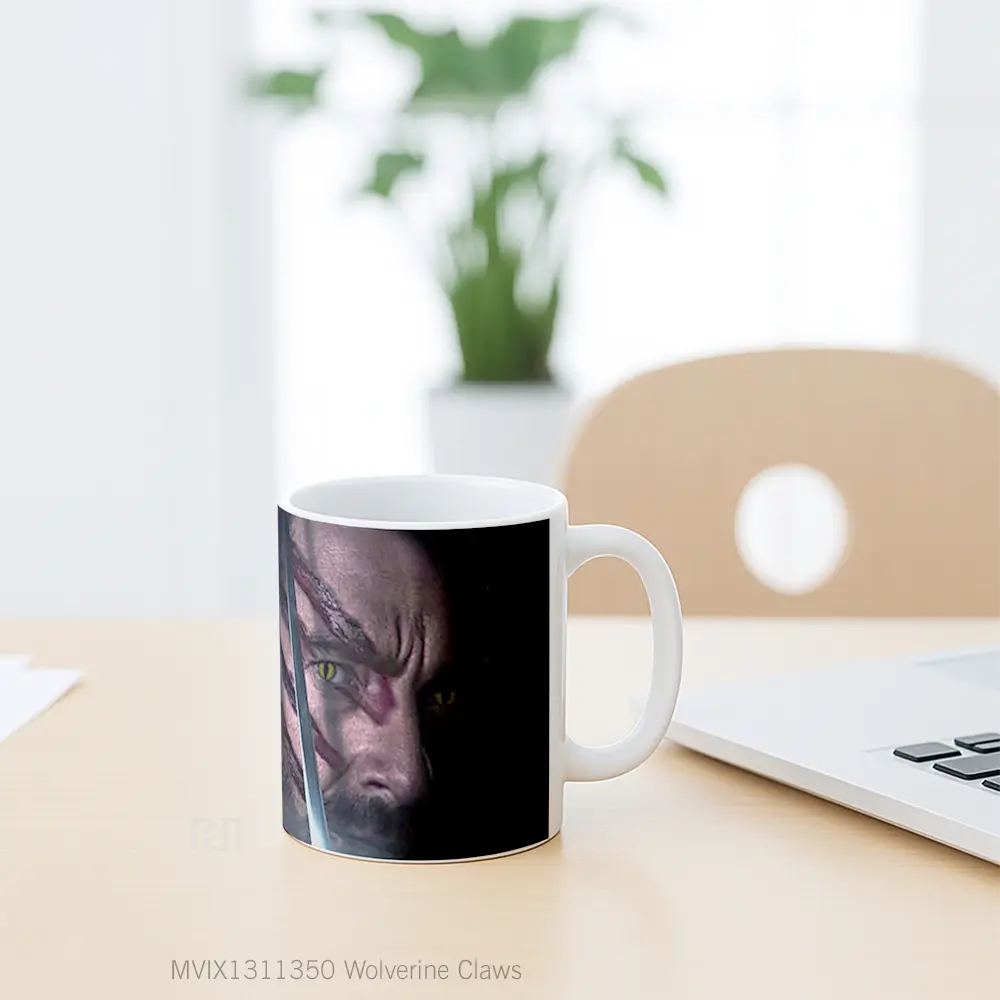 Mug Wolverine Claws Gelas Superhero - All-side / Desain