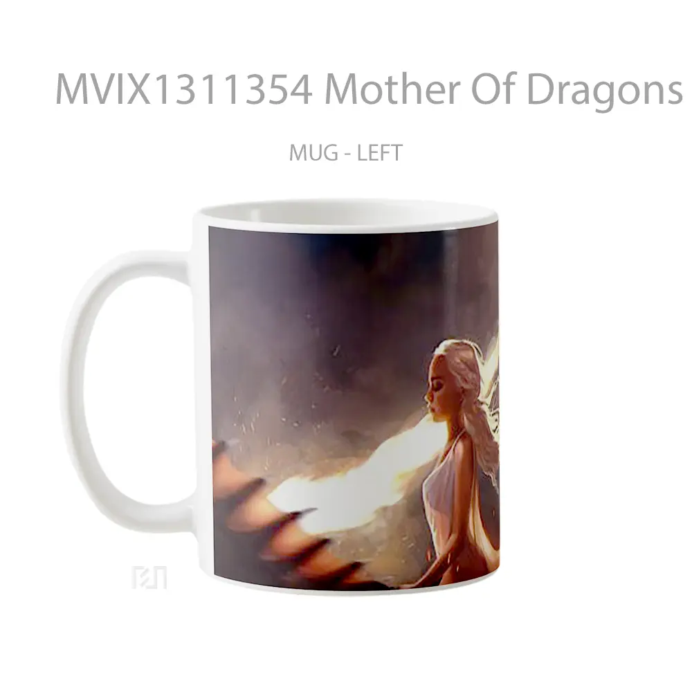 Mug Mother Of Dragons Gelas Fantasi - All-side / Desain