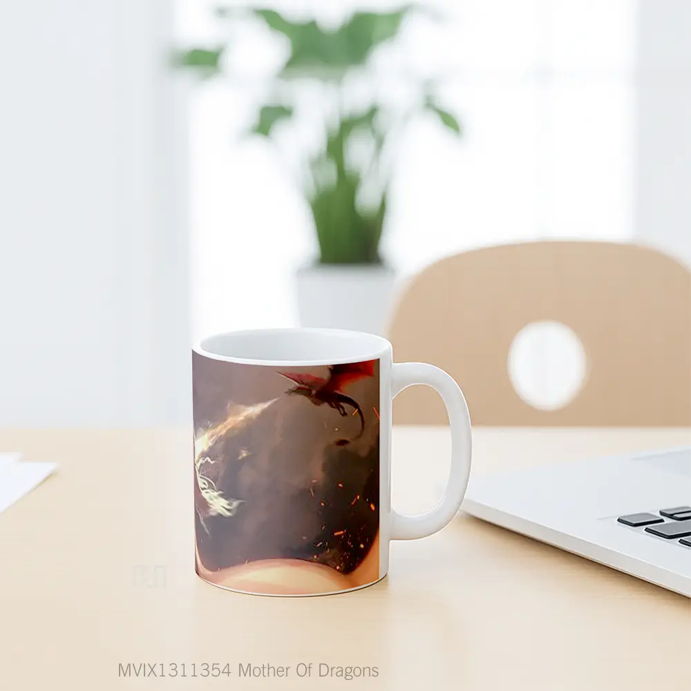 Mug Mother Of Dragons Gelas Fantasi - All-side / Desain