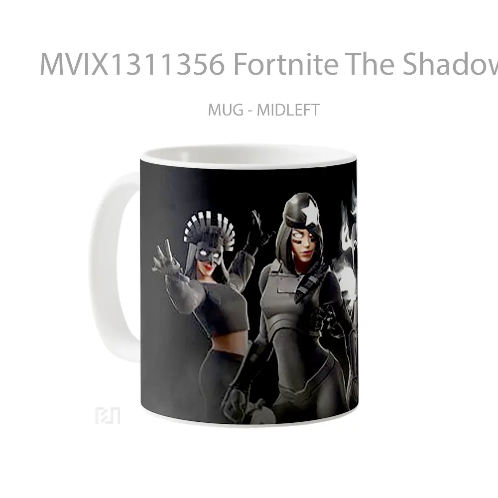 Mug Fortnite The Shadow Rising Cangkir Gamer - All-side / Desain