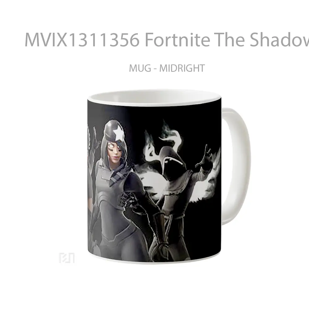 Mug Fortnite The Shadow Rising Cangkir Gamer - All-side / Desain