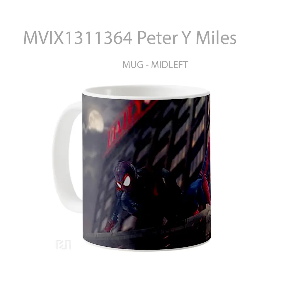 Mug Peter Y Miles Gelas Keramik Unik - All-side / Desain