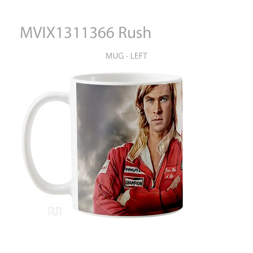 Mug Rush Gelas Keramik Unik - All-side / Desain